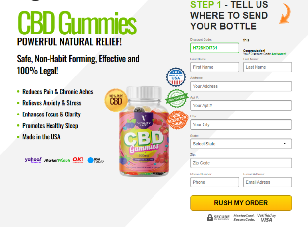 Vitality Labs CBD Gummies