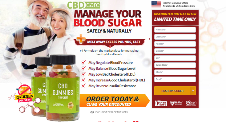 CBD Care Blood Sugar Gummies – Top-Selling Sugar Gummies of 2024