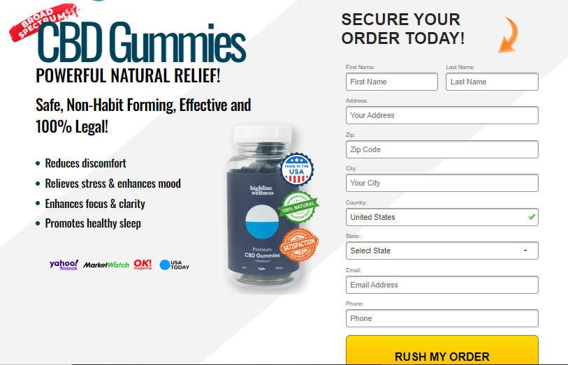 Highline Wellness CBD Gummies