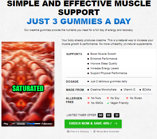 Tasty Gain Creatine Gummies