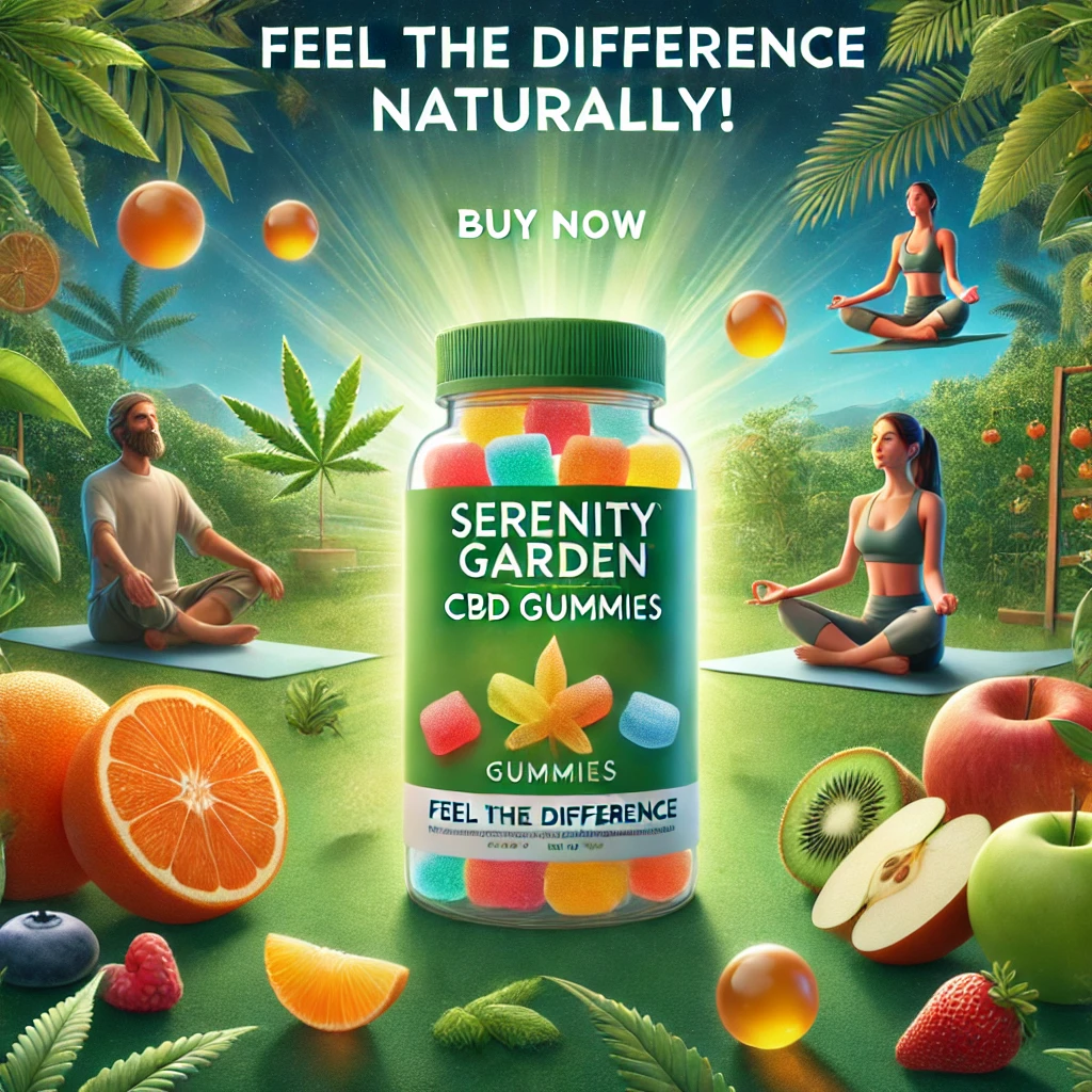 Serenity Garden CBD Gummies 