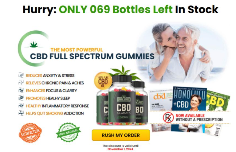 Green Street Origins CBD Gummies – Pure Ingredients Powerful Results In 2024