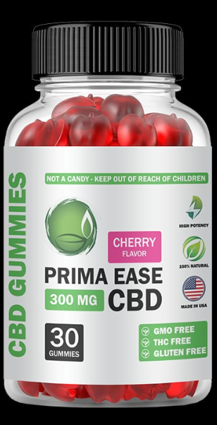 Prima Ease Cherry CBD Gummies