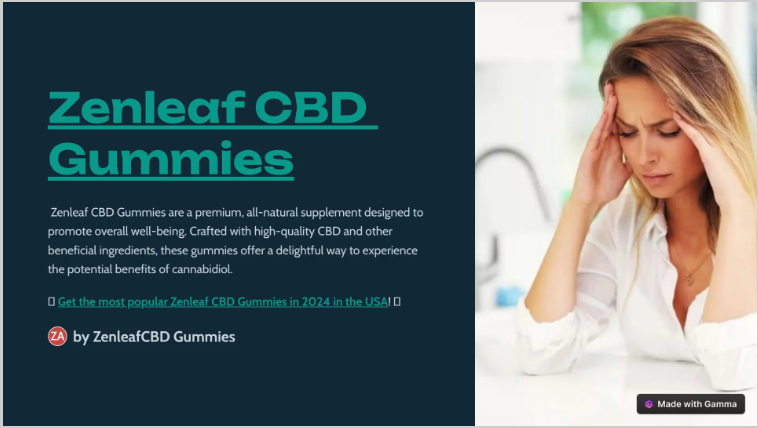 ZenLeaf CBD Gummies