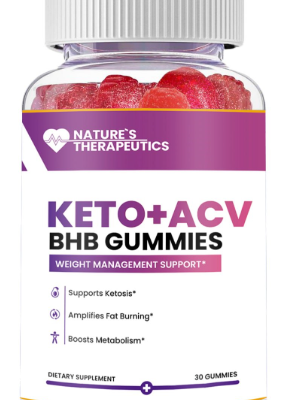 Nature's Therapeutic Keto + ACV BHB Gummies