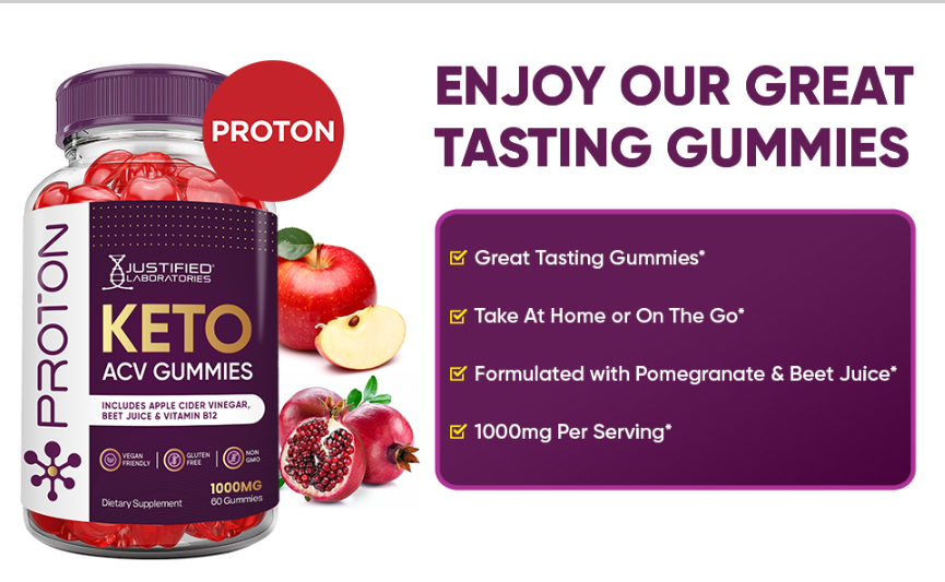 Proton Keto ACV Gummies