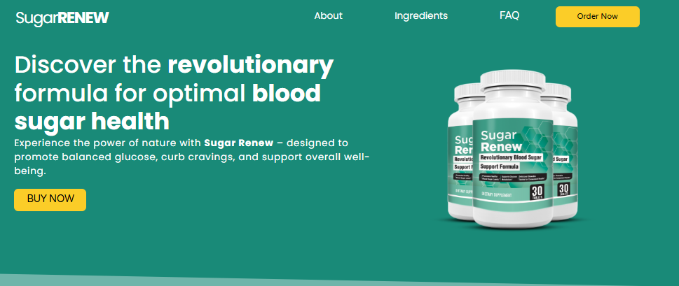 Sugar Renew Blood Sugar Support