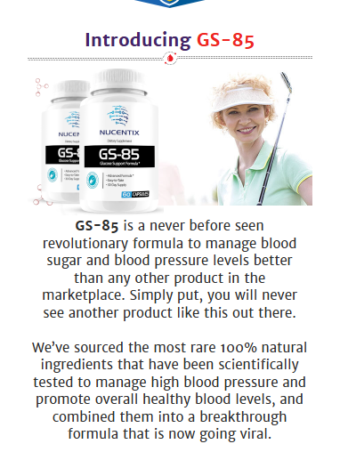 Nucentix GS-85 Glucose Support Formula