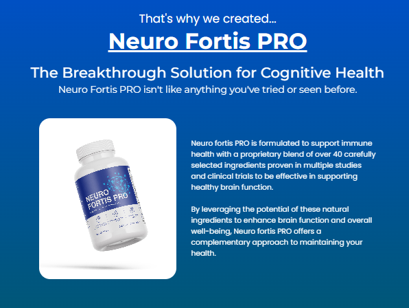 Neuro Fortis PRO Cognitive Support