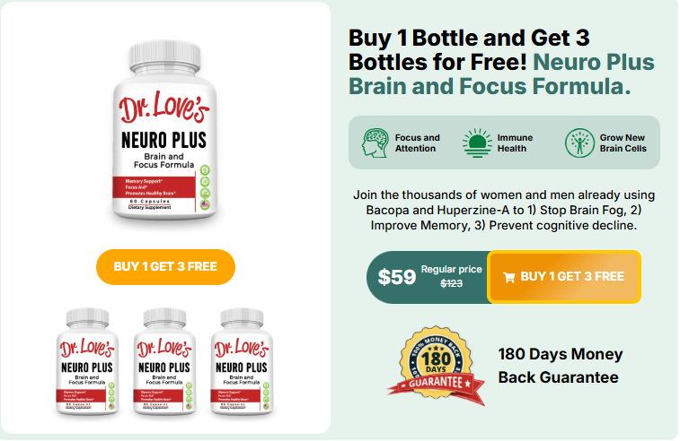 Neuro Plus Brain and Focus Formula