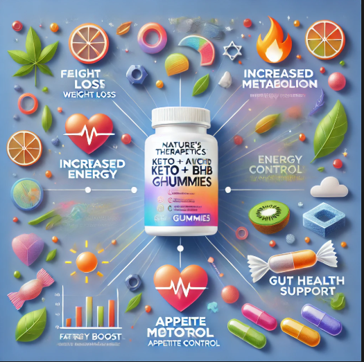 Nature's Therapeutics Keto + ACV BHB Gummies