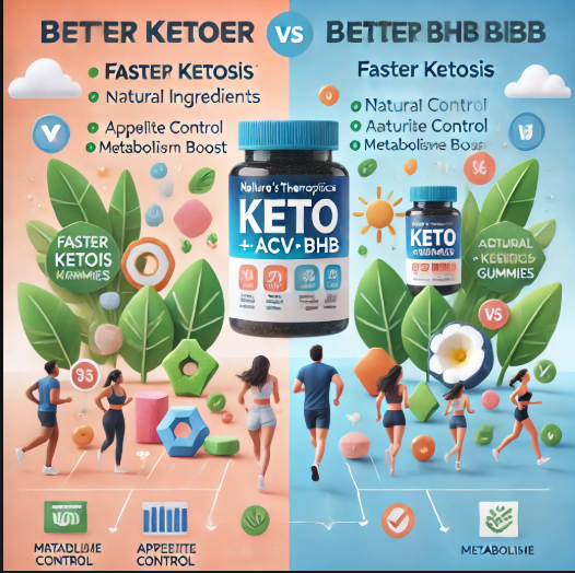 Nature's Therapeutics Keto + ACV BHB Gummies