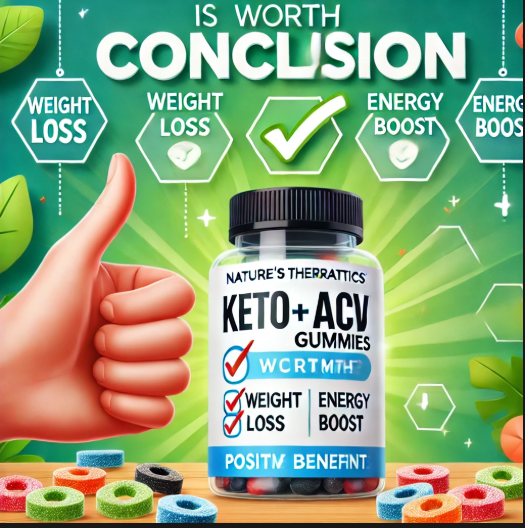 Nature's Therapeutics Keto + ACV BHB Gummies