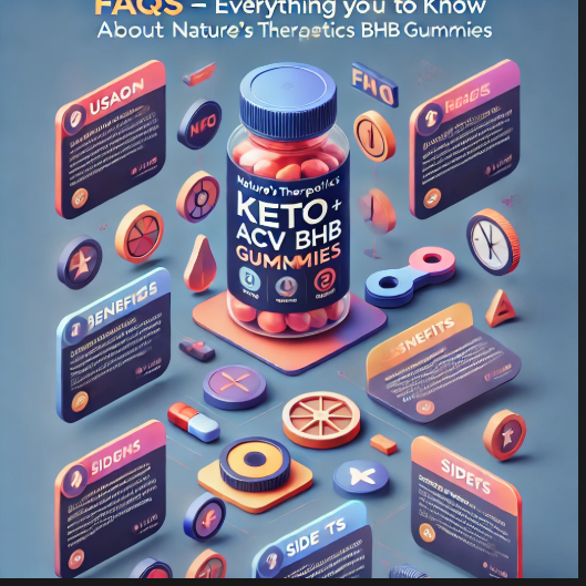 Nature's Therapeutics Keto + ACV BHB Gummies