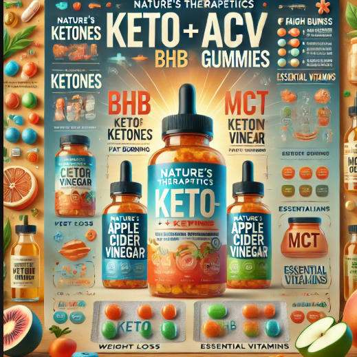 Nature's Therapeutics Keto + ACV BHB Gummies