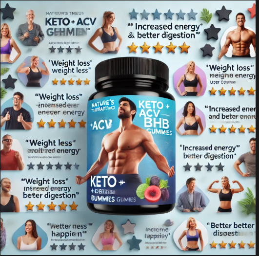 Nature's Therapeutics Keto + ACV BHB Gummies