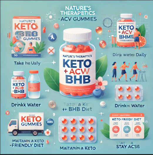 Nature's Therapeutics Keto + ACV BHB Gummies