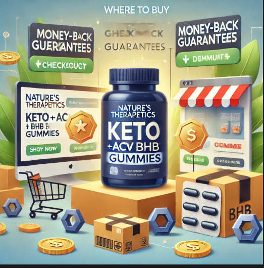 Nature's Therapeutics Keto + ACV BHB Gummies