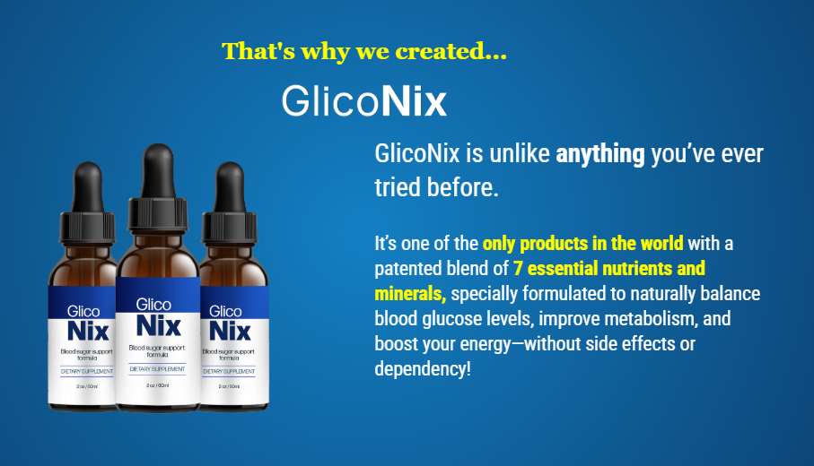 GlicoNix Blood Sugar Support Formula 
