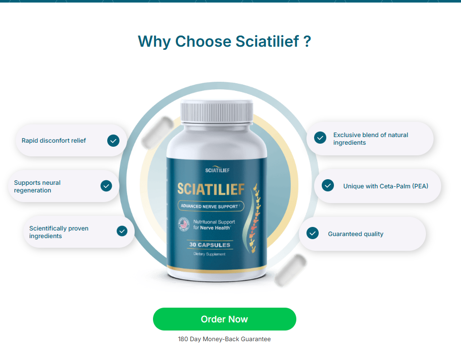 Don’t Let Nerve Discomfort Hold You Back – Get Sciatilief Now and Feel the Difference 