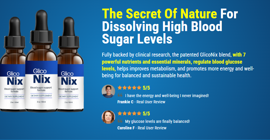 GlicoNix Blood Sugar Support Formula 