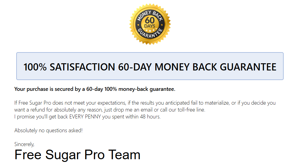 Free Sugar Pro
