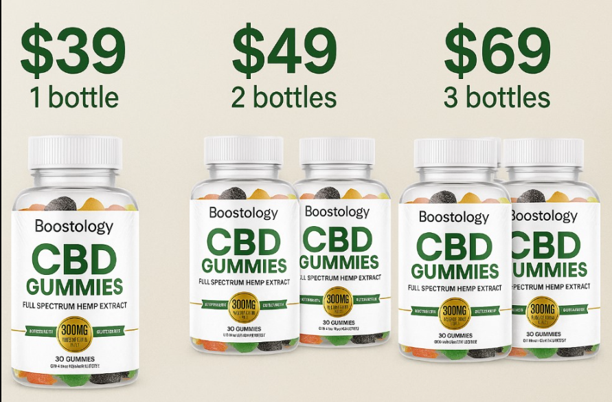 Boostology CBD Gummies 