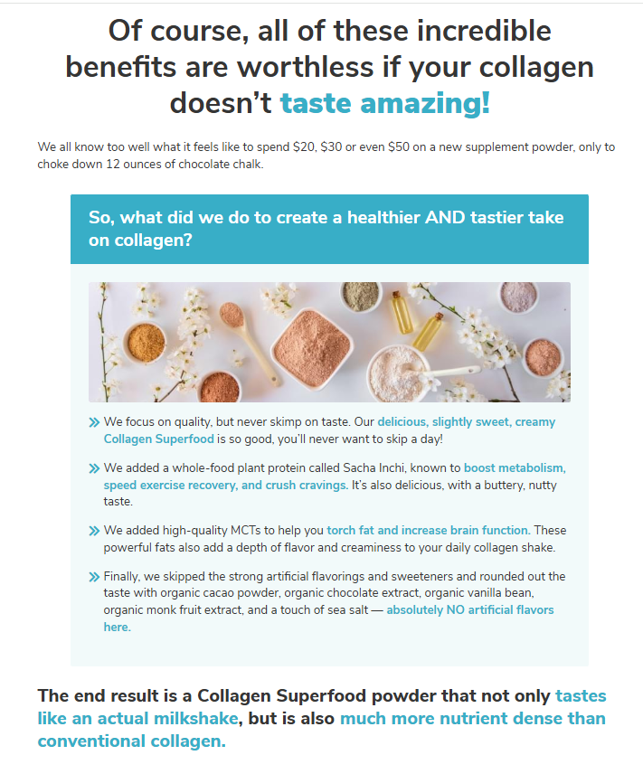 RootZ Collagen SuperFood 
