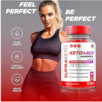 Supra KETO BHB + ACV Gummies 