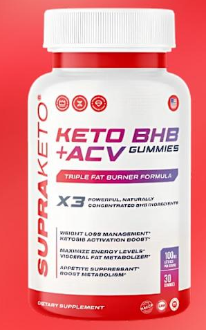 Supra KETO BHB + ACV Gummies 