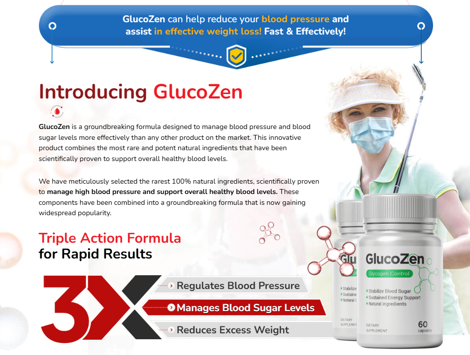 GlucoZen Blood Sugar Capsules 