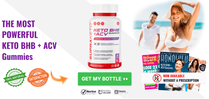 Supra KETO BHB + ACV Gummies