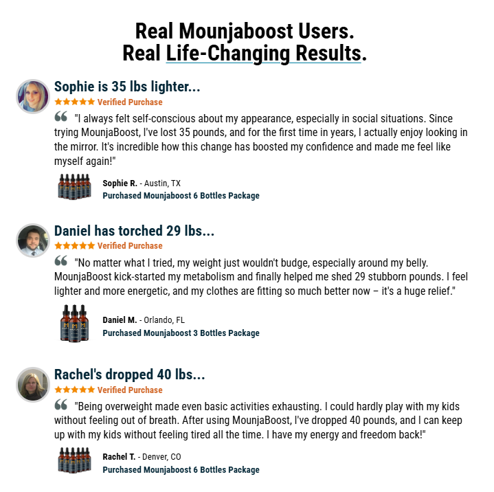 MounjaBoost Weight Loss Support 
