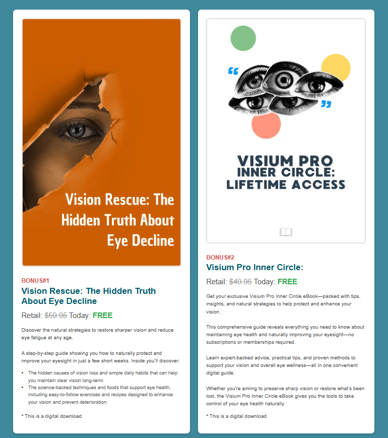 Visium Pro Vision Support 